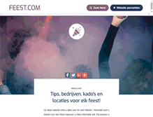 Tablet Screenshot of feest.com